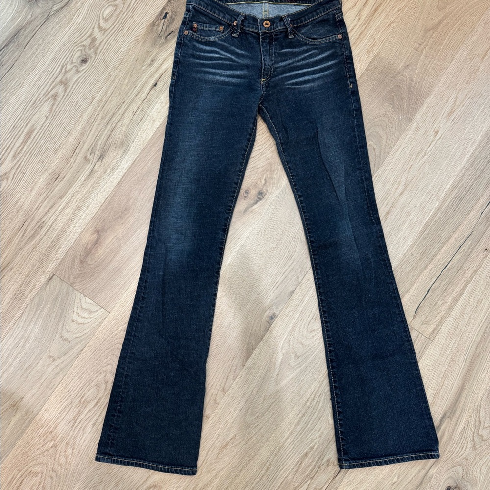 Ag Adriano Goldschmied Blue Flare & Wide Leg Jeans
